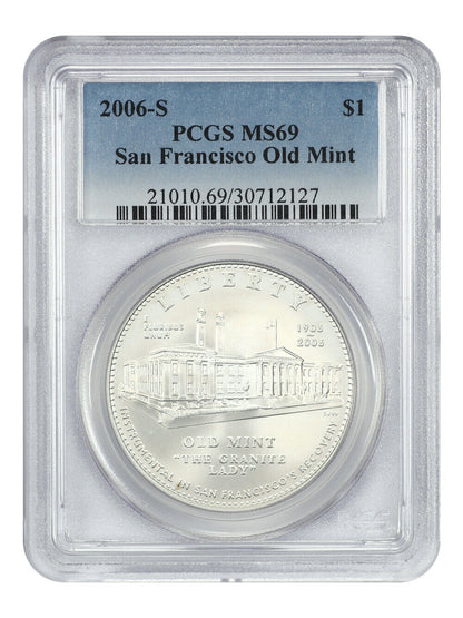 2006-S $1 San Francisco Old Mint PCGS MS69