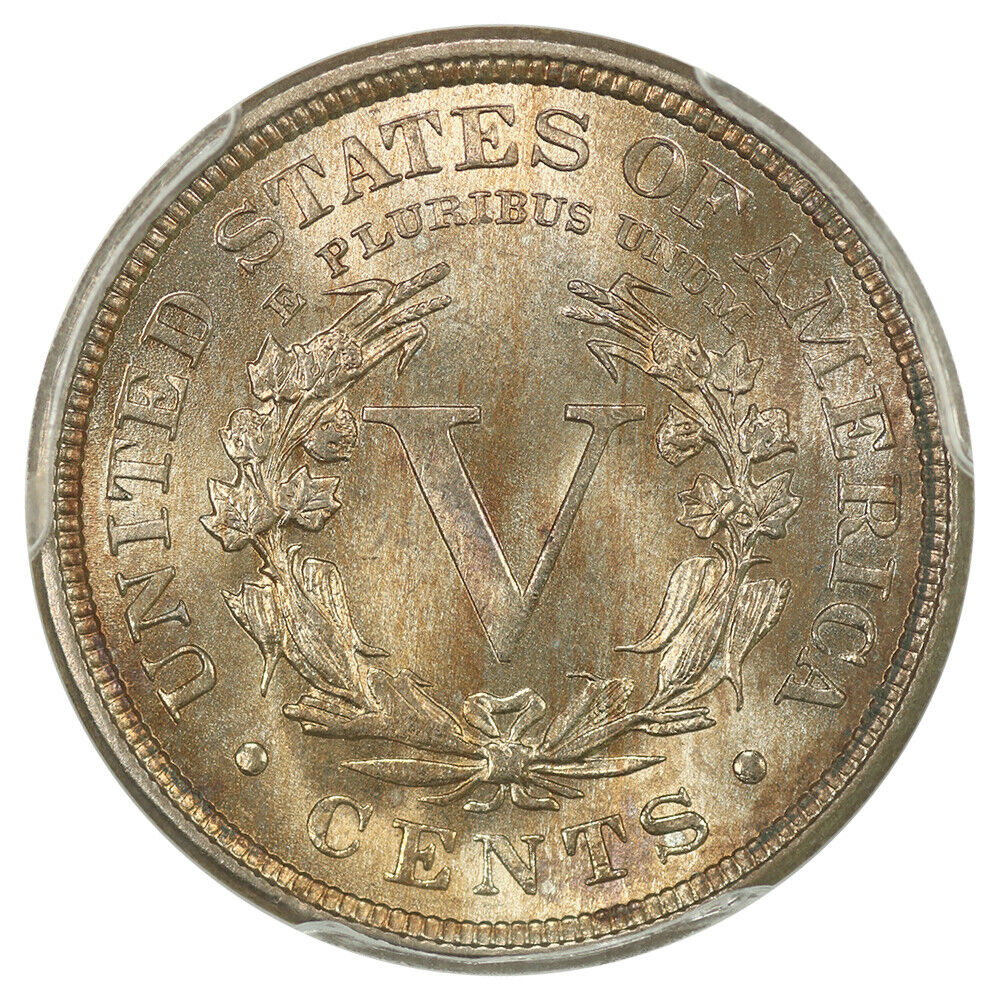 1897 5c PCGS MS66 ex: D.L. Hansen