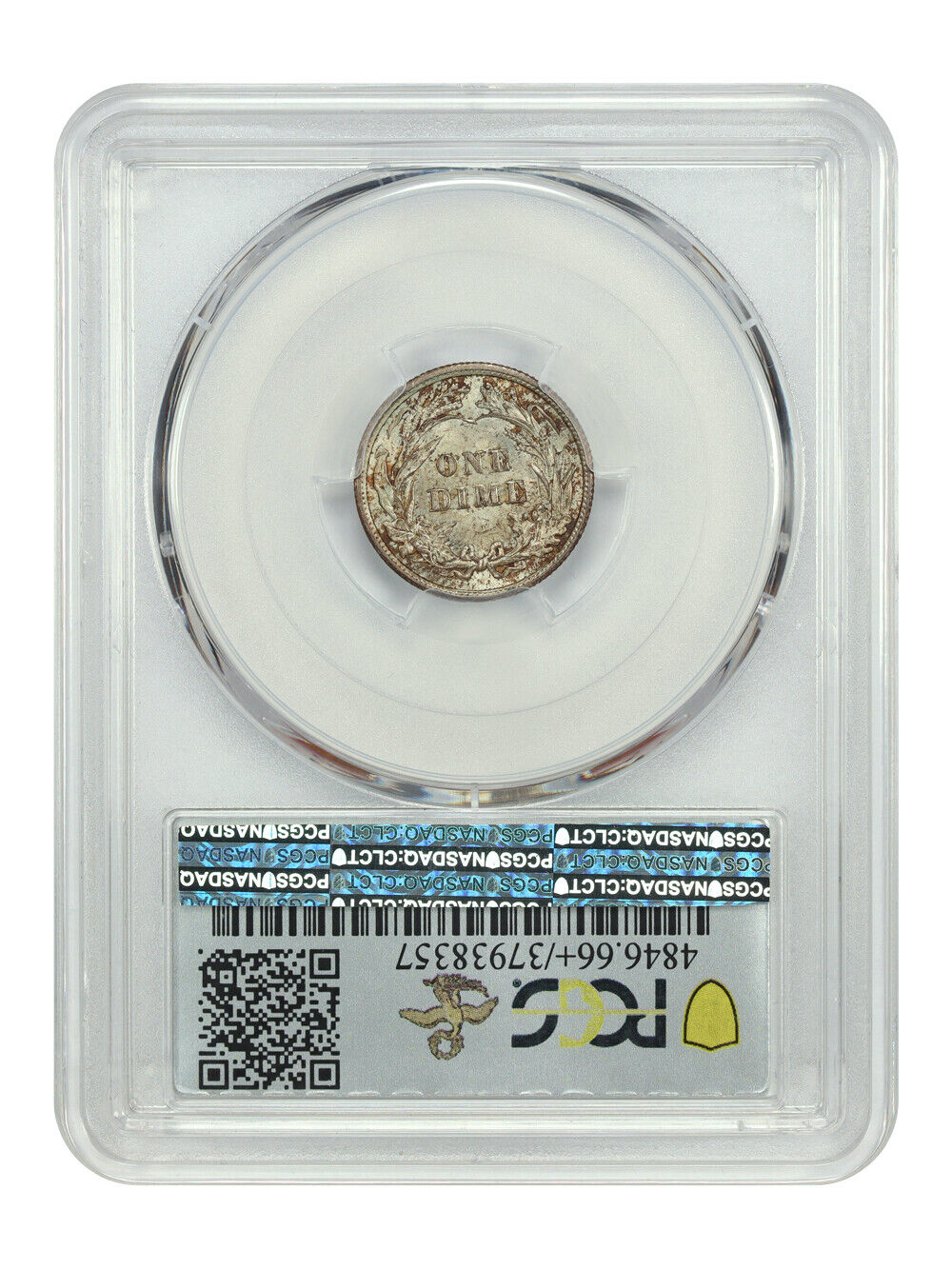 1908 10C PCGS/CAC MS66+ ex: D.L. Hansen - Barber Dime