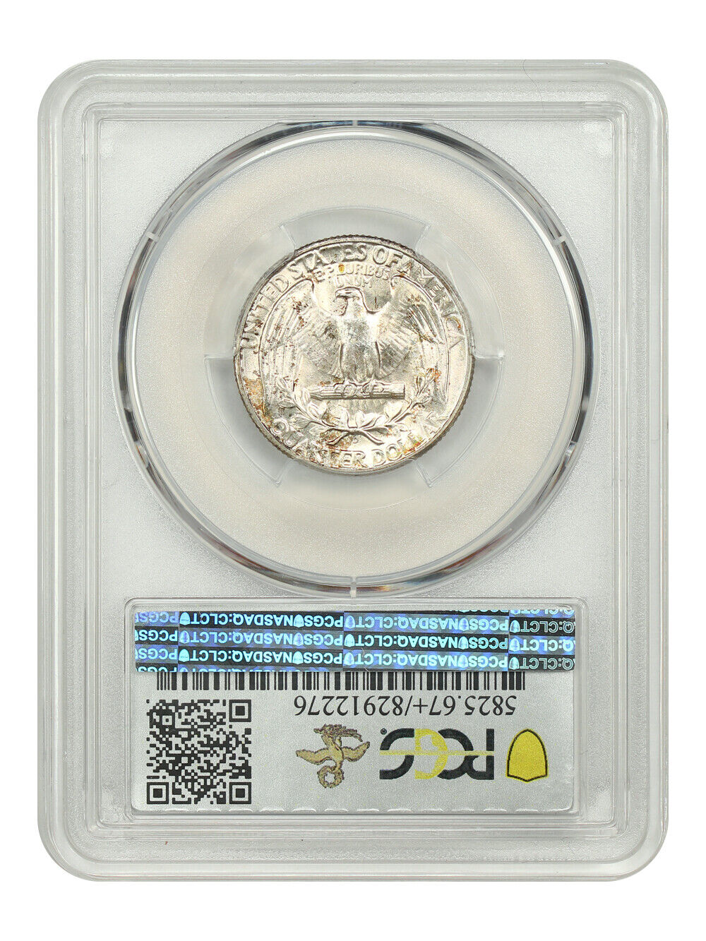 1944-D 25C PCGS/CAC MS67+ ex: D.L. Hansen - Washington Quarter