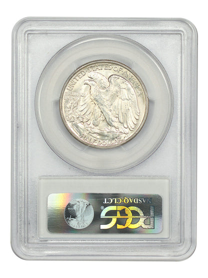 1938-D 50C PCGS MS66 - Walking Liberty Half Dollar - Low Mintage Issue