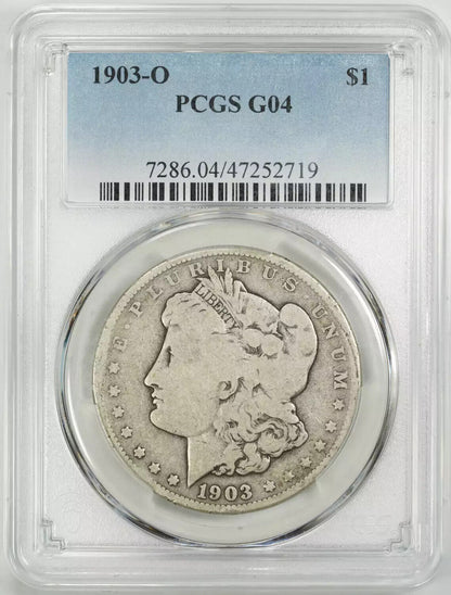 1903 O MORGAN SILVER DOLLAR $1 PCGS CERTIFIED G 04 GOOD (719)