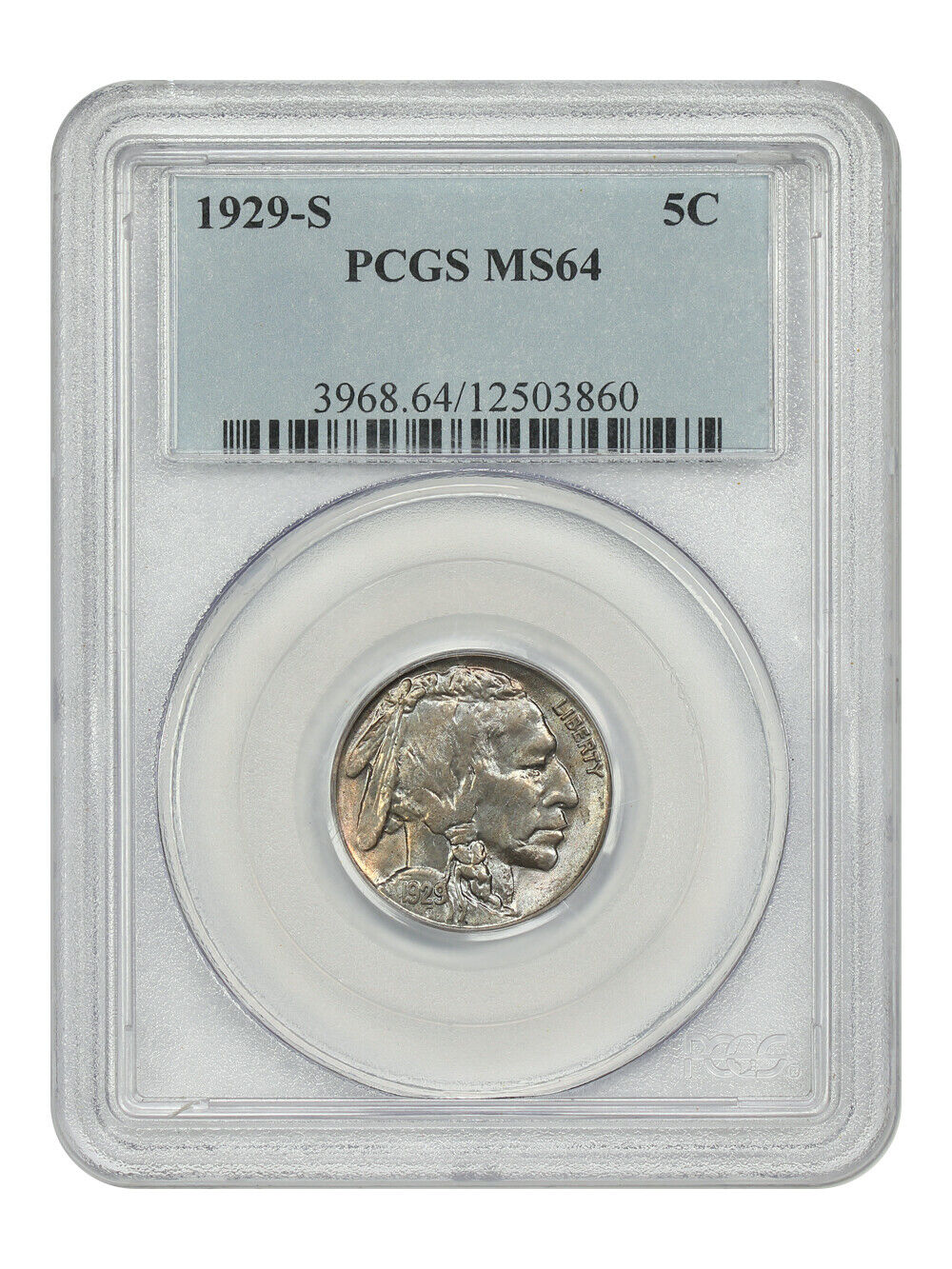 1929-S 5C PCGS MS64 - Buffalo Nickel