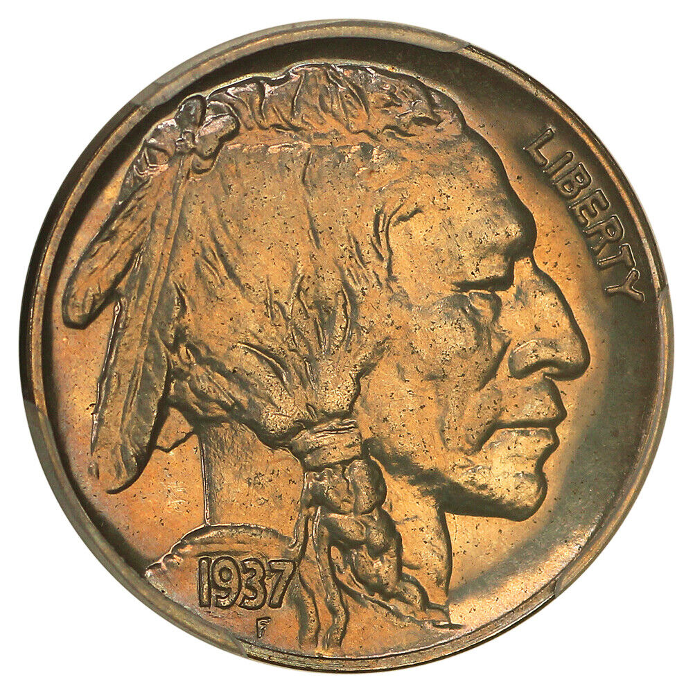 1937 5C PCGS/CAC PR66 - Buffalo Nickel