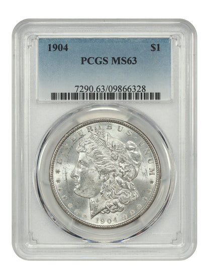 1904 $1 PCGS MS63 - Morgan Dollar