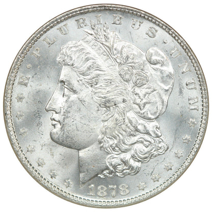 1878 7/8TF $1 NGC MS63 (Strong) - Morgan Dollar - Popular Variety