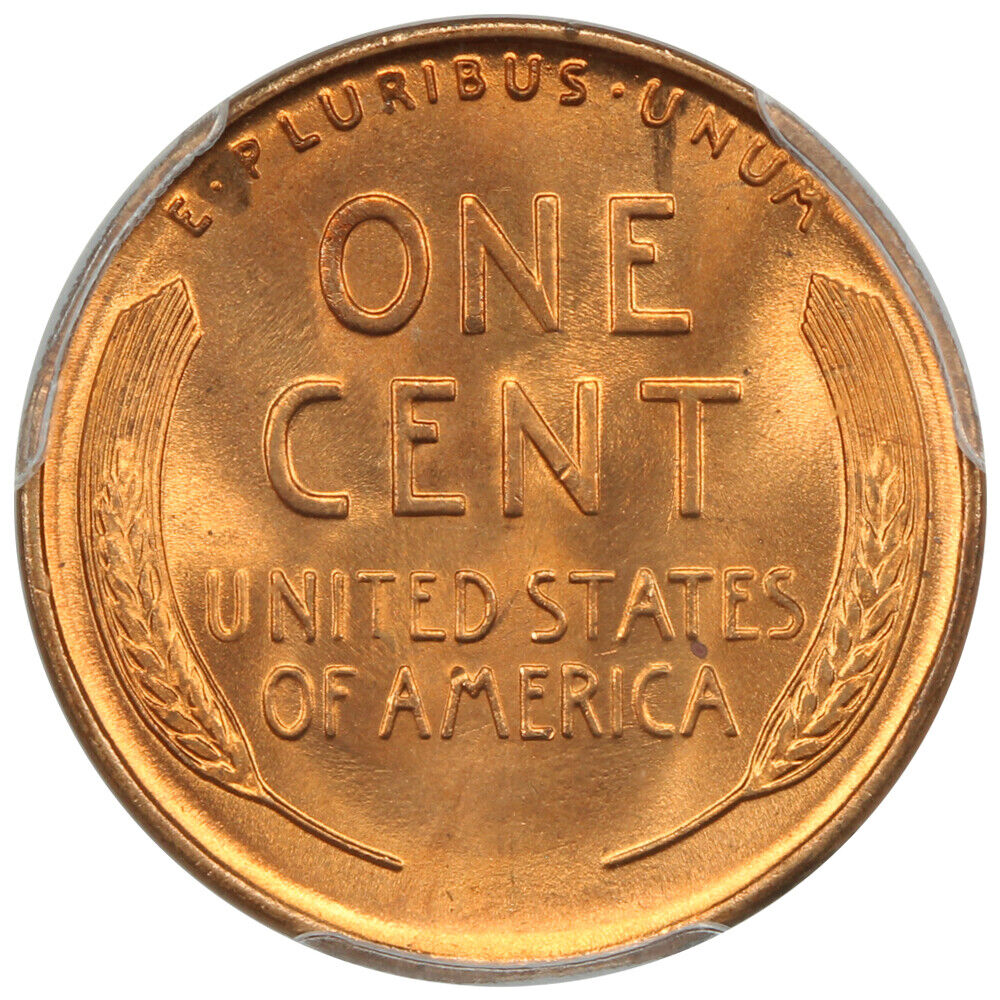 1935 1C PCGS/CAC MS67+RD - Lincoln Cent (Wheat Reverse)