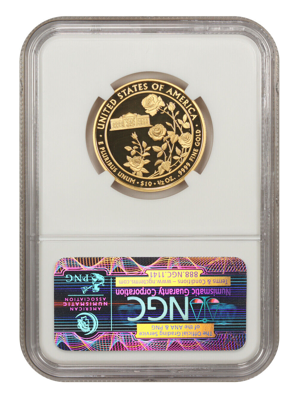 2013-W $10 Ellen Wilson NGC PR70DCAM