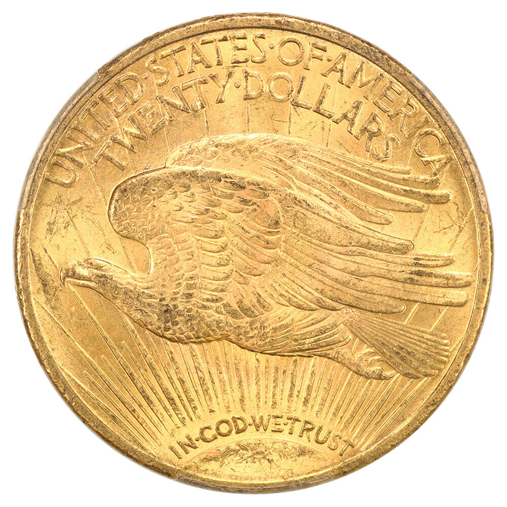 1909/8 $20 PCGS MS64 - St. Gaudens $20