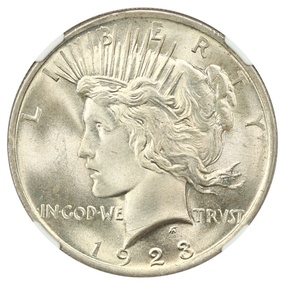 1923 $1 NGC MS67 - Peace Dollar