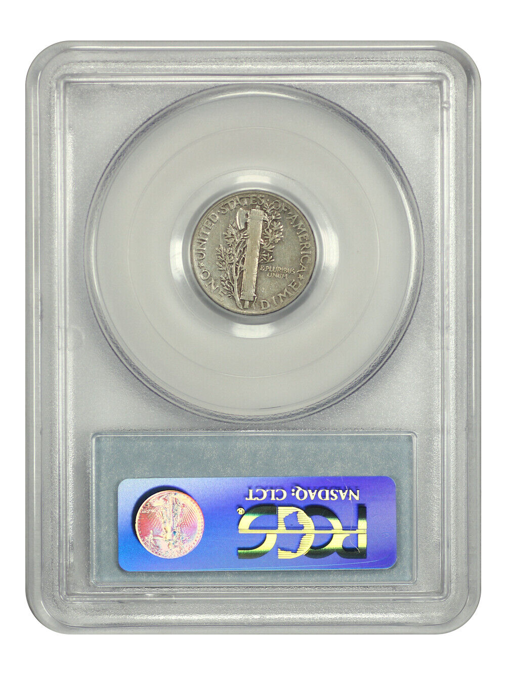 1942/1 10C PCGS VF30 - Mercury Dime - Scarce Overdate Variety