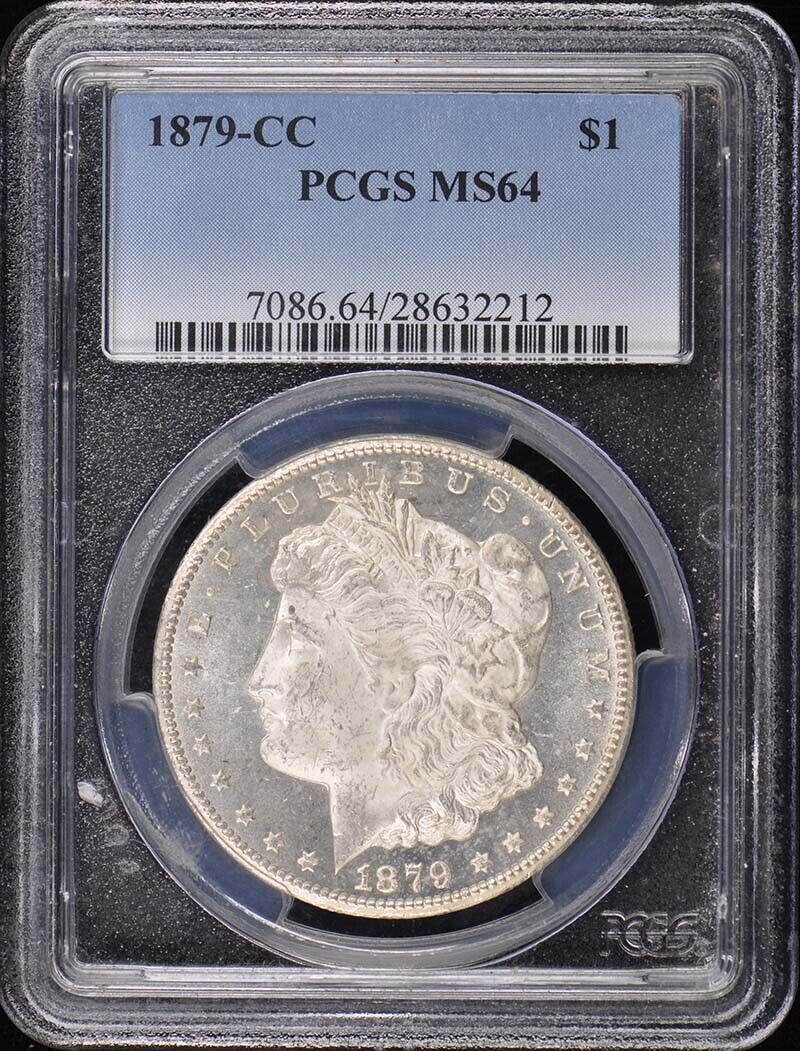 1879-CC $1 Morgan Dollar PCGS MS64