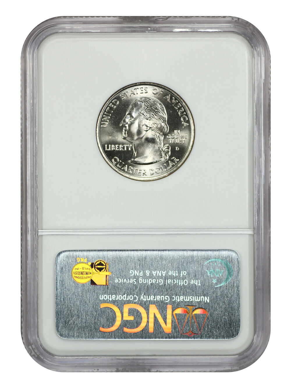 2001-D 25C Kentucky NGC MS67 - Washington 50 States Quarters