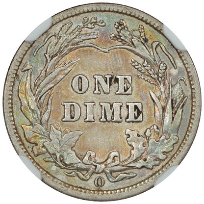 1905-O 10C NGC XF45 - Barber Dime