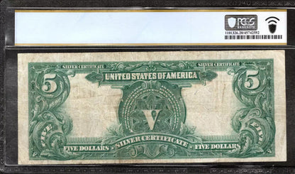 1899 $5 SILVER CERTIFICATE INDIAN CHIEF FR.280m* MULE PCGS 20 VF STAR NOTE (276B