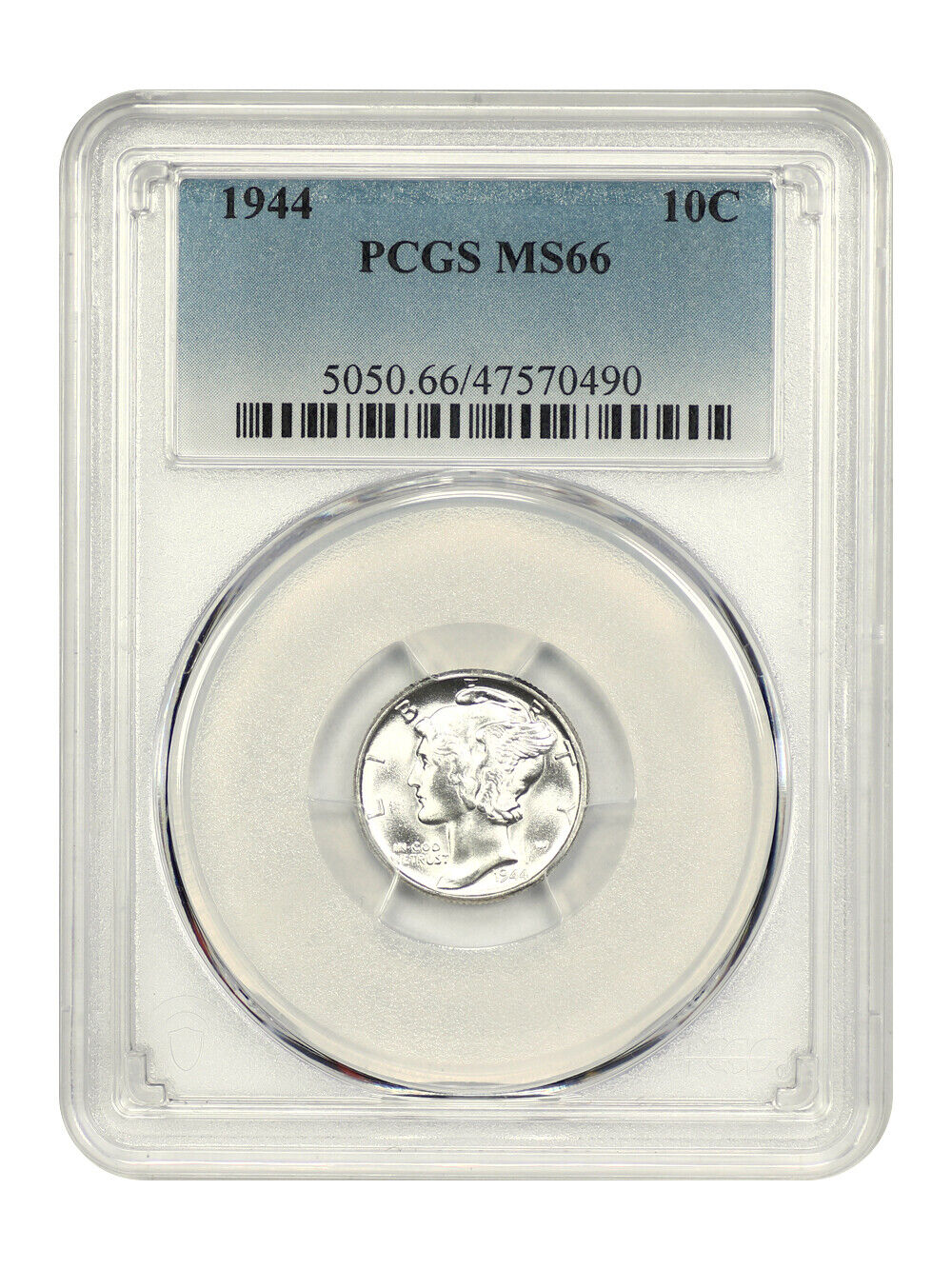 1944 10C PCGS MS66