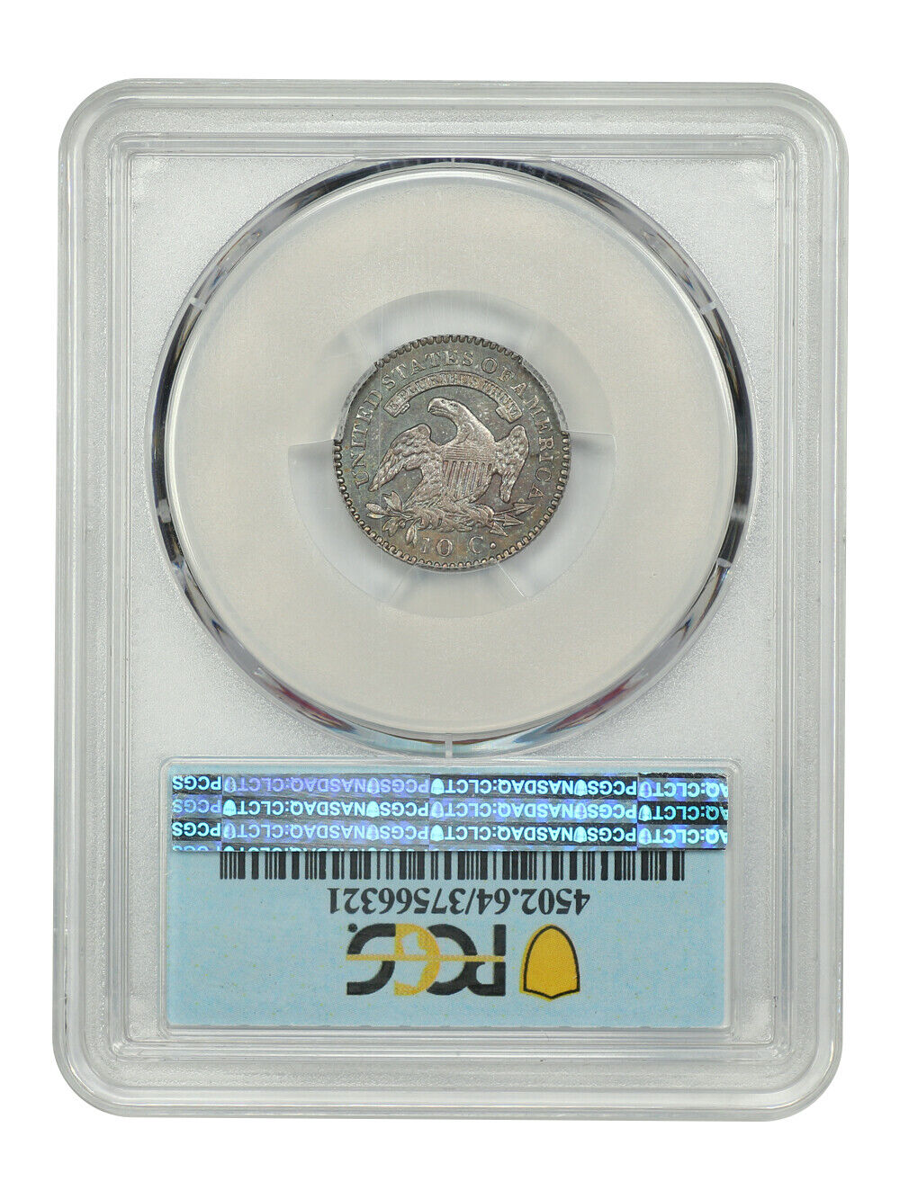 1824/2 10C PCGS MS64 ex: D.L. Hansen