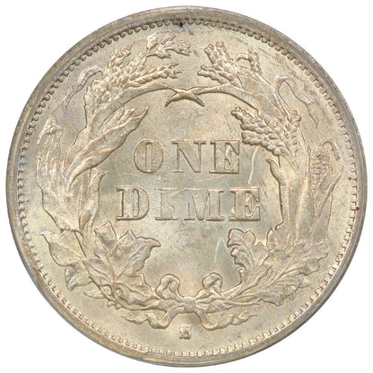 1875-S 10C PCGS MS65 (OGH) - Liberty Seated Dime