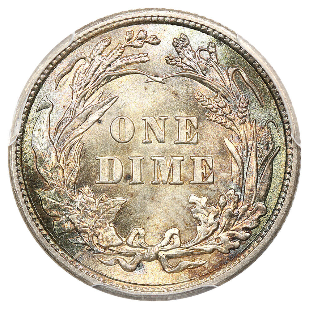 1910 10c PCGS MS67 ex: D.L. Hansen