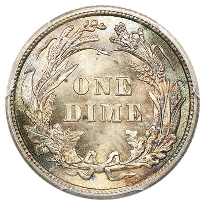 1910 10c PCGS MS67 ex: D.L. Hansen