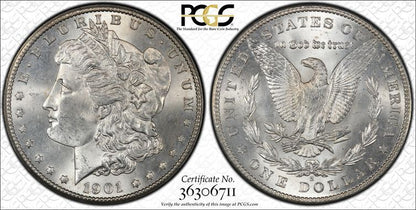 1901-S $1 Morgan Dollar PCGS MS65