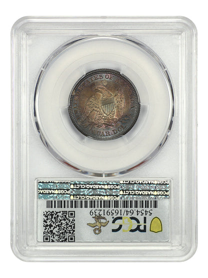 1861 25C PCGS MS64 ex: D.L. Hansen