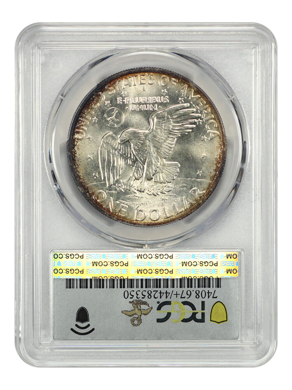 1971-S $1 PCGS MS67+ (Silver) ex: D.L. Hansen