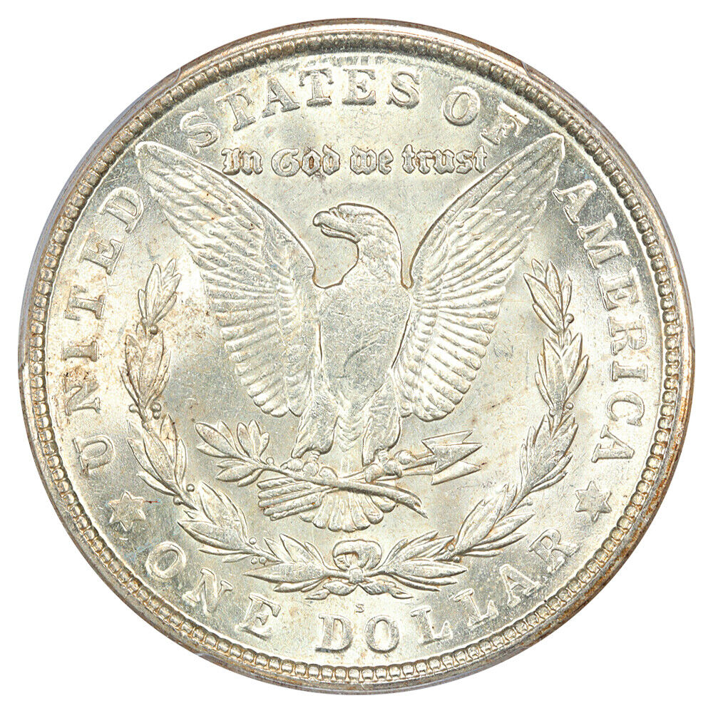 1921-S $1 PCGS MS63 - Morgan Dollar - Popular Final Year S-Mint Morgan