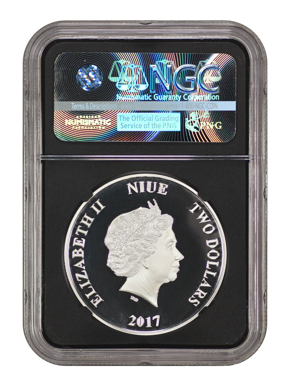 Niue: 2017 Star Wars Chewbacca $2 NGC Proof 69 UCAM (One of First 1500 Struck)