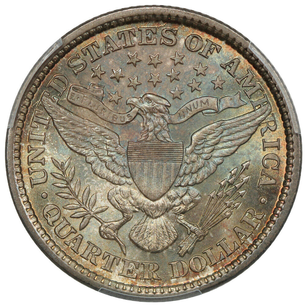 1897 25C PCGS MS67