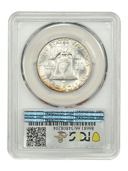 1961-D 50C PCGS MS66FBL ex: D.L. Hansen