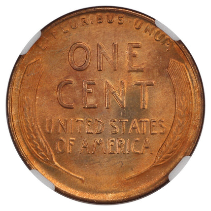 1933 1C NGC MS66RD - Lincoln Cent (Wheat Reverse)