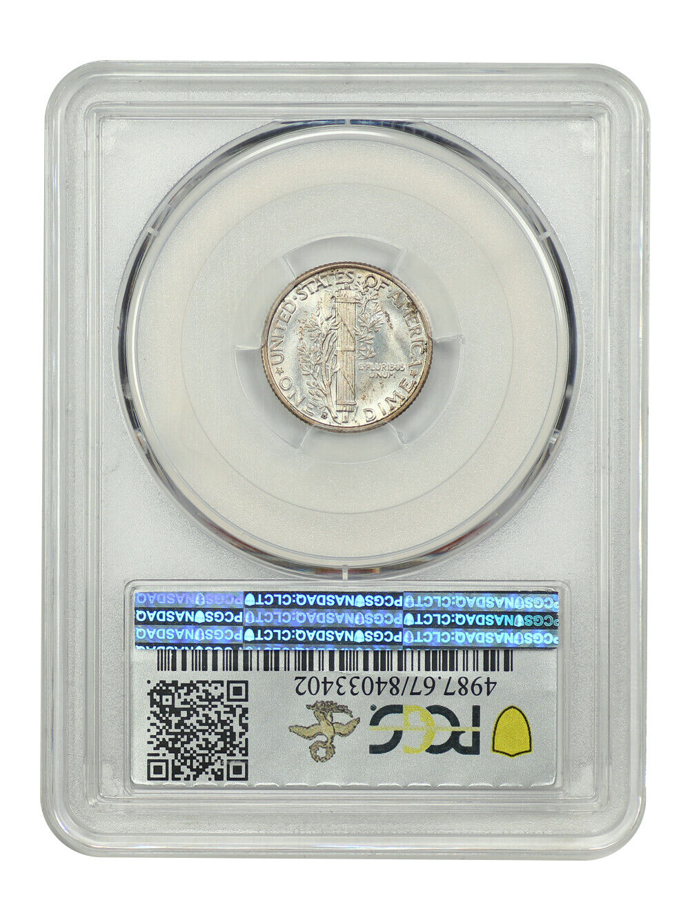 1931-S 10C PCGS MS67FB ex: D.L. Hansen