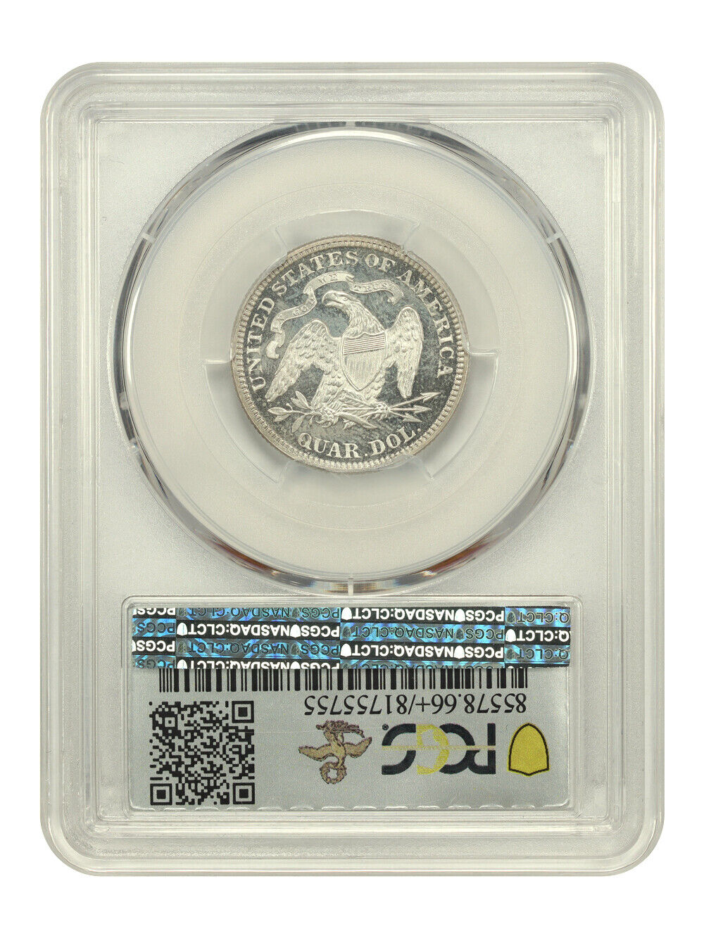 1877 25C PCGS PR66+CAM ex: D.L. Hansen