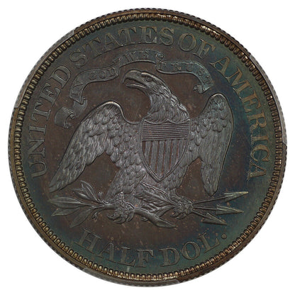 1869 50C PCGS/CAC PR66+ ex: D.L. Hansen/Chrismor