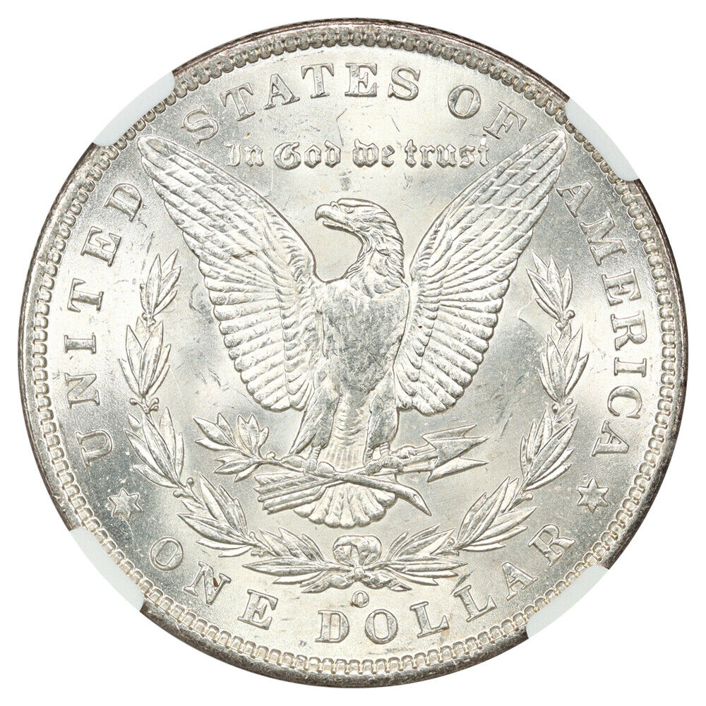 1887-O $1 NGC MS63 - Morgan Dollar