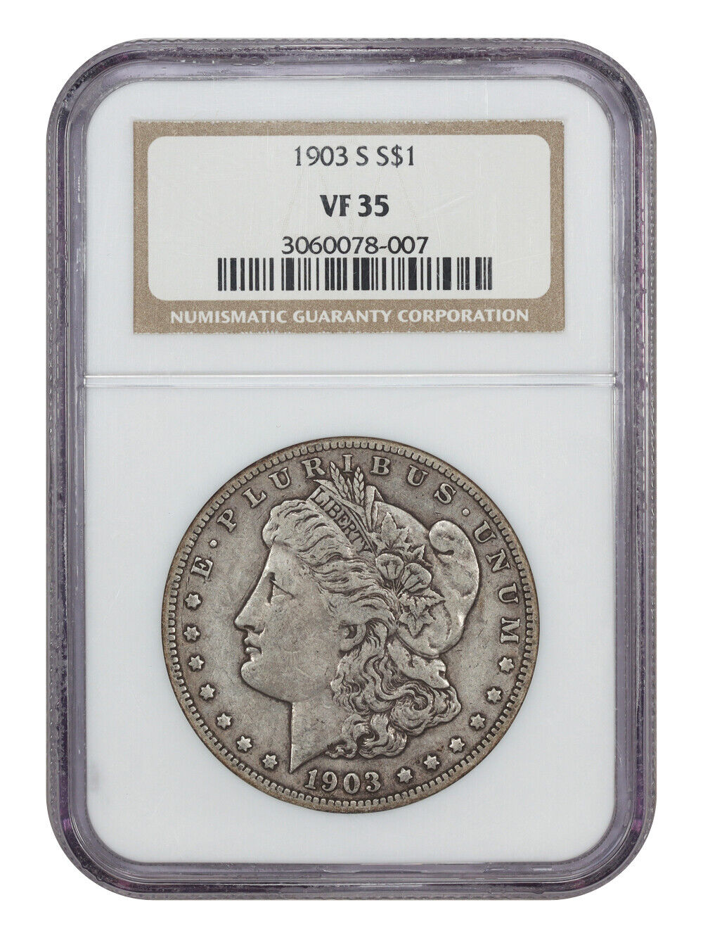 1903-S $1 NGC VF35 - Morgan Dollar - Key Date