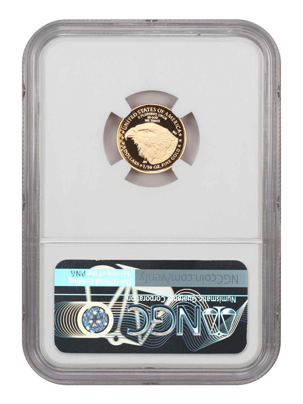 2021-W $5 Gold Eagle - Type 2 NGC PR70DCAM