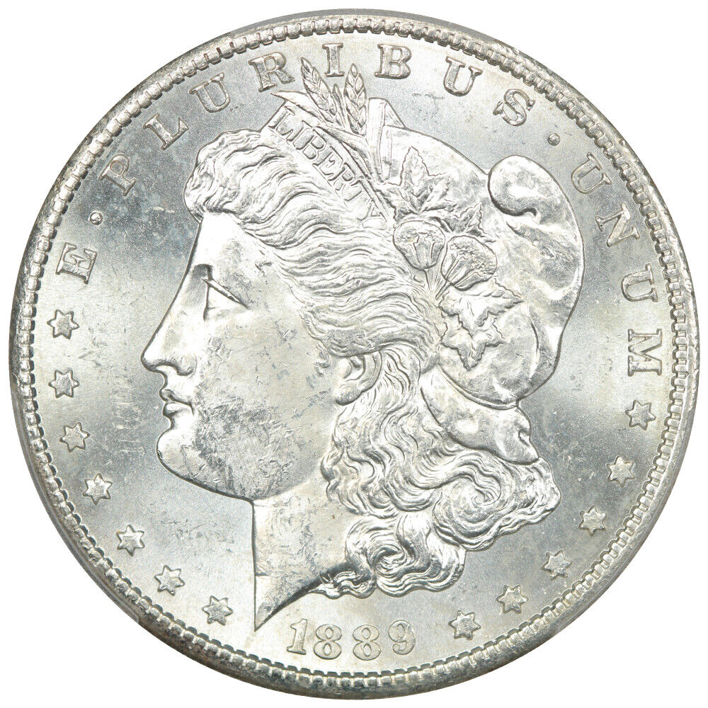 1889-S $1 PCGS MS62 - Morgan Dollar