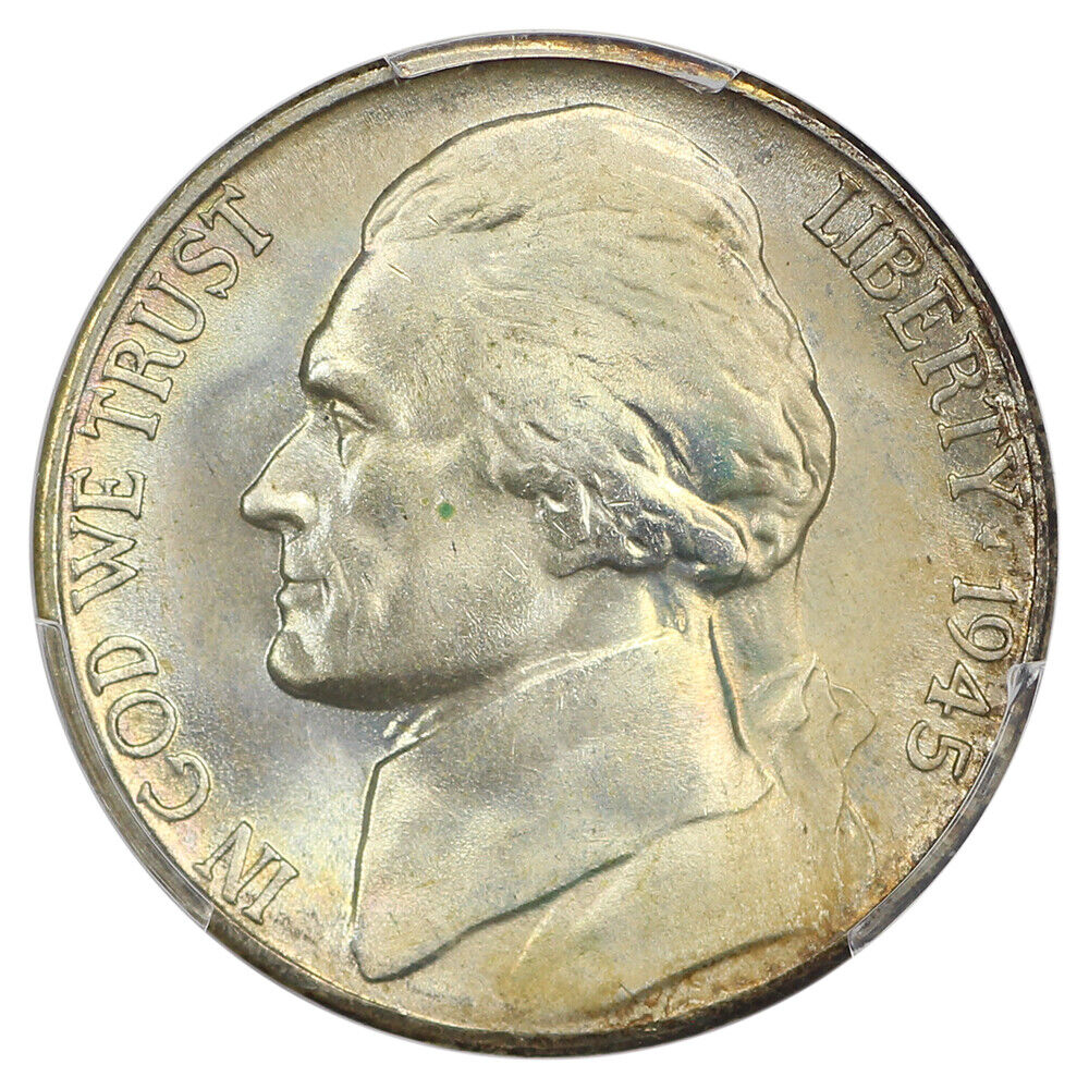 1945-S 5C PCGS MS67