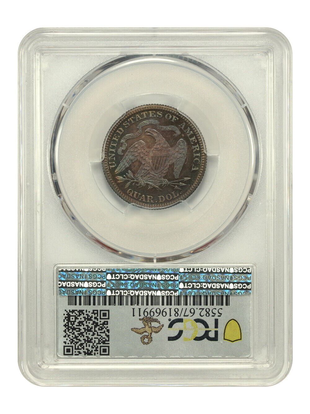 1881 25C PCGS PR67 ex: D.L. Hansen