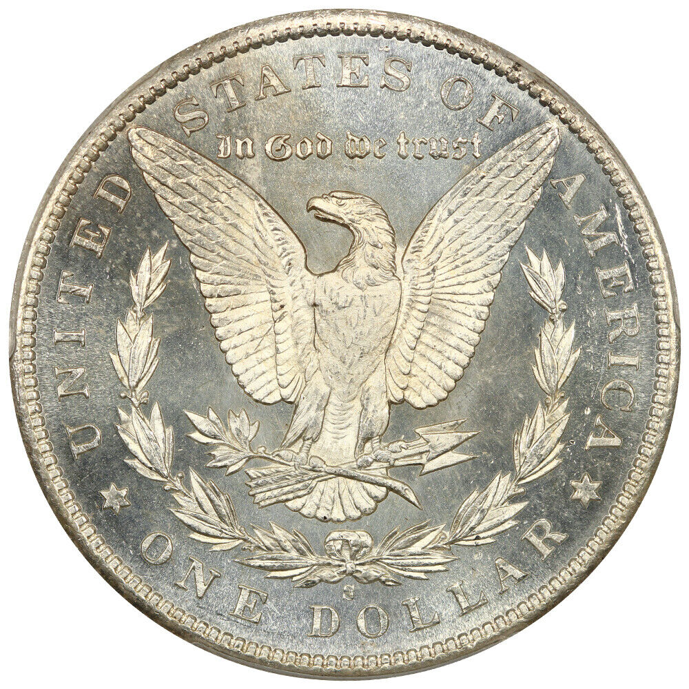 1898-S $1 PCGS MS65 DMPL ex: D.L. Hansen