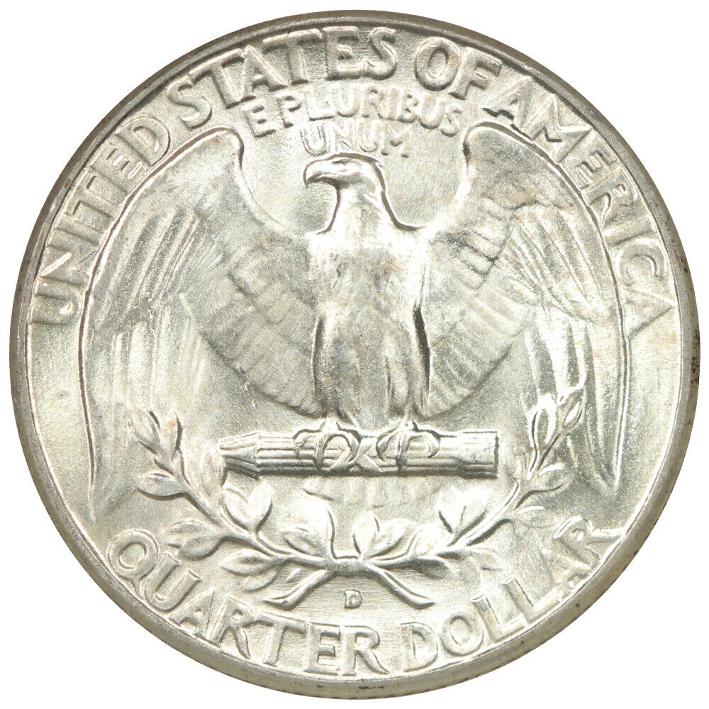 1945-D 25C NGC MS66 - Washington Quarter