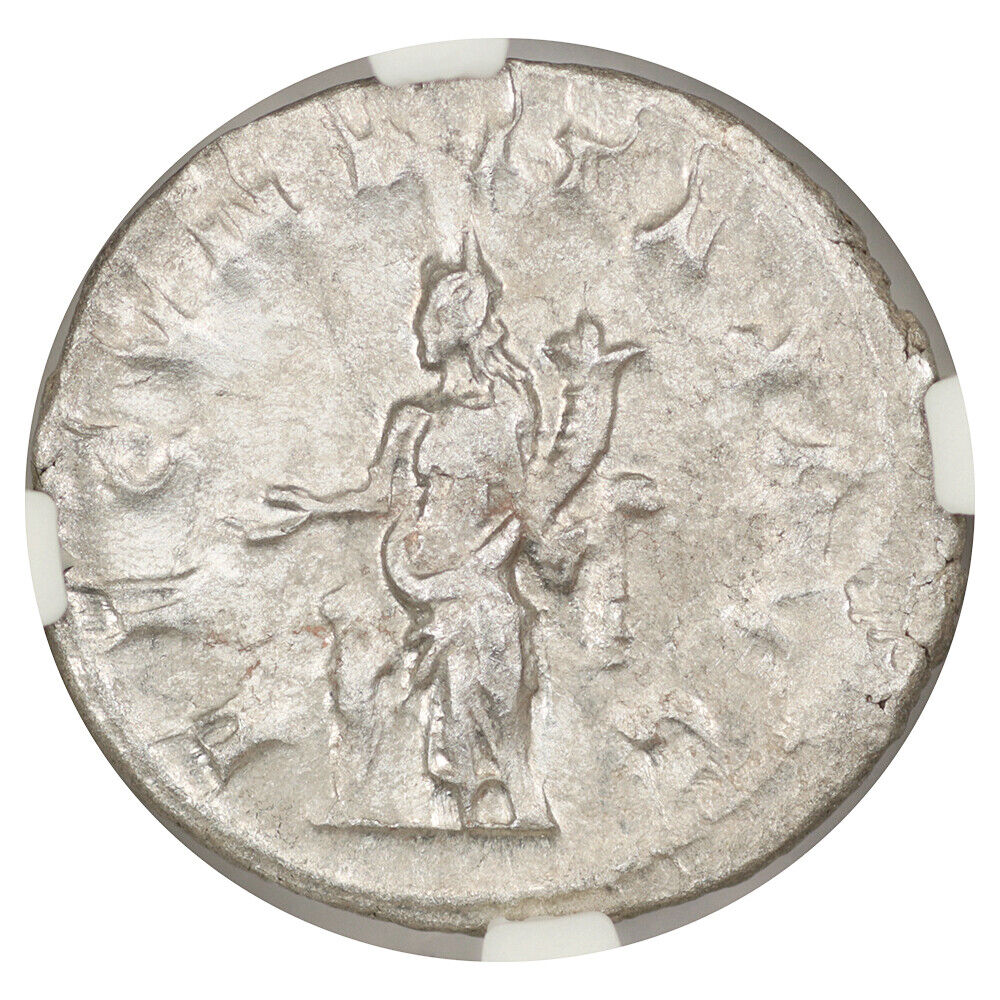 Ancient Roman: H.Etruscilla (AD 249-253) AR Double-Denarius NGC MS