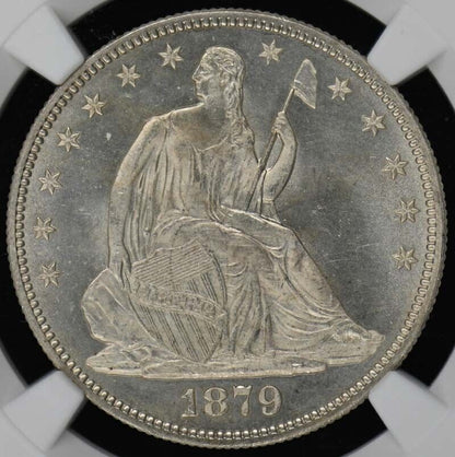 1879 Seated Liberty Half Dollar - Motto 50C NGC MS66 (CAC)