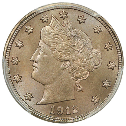 1912-D 5C PCGS MS66 ex: D.L. Hansen