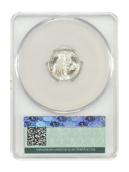 1943-D 10C CACG MS67FB - Mercury Dime - Fully Struck