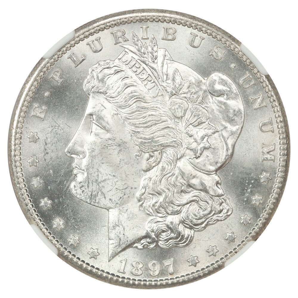 1897-S $1 NGC MS64 - Morgan Dollar