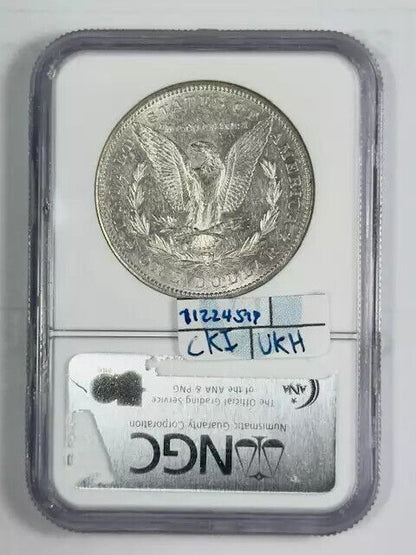 1884 S Morgan Silver Dollar NGC AU-55