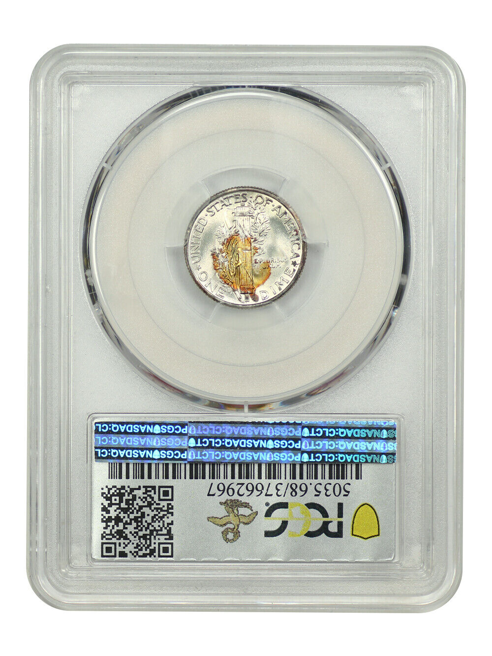 1942 10C PCGS MS68FB ex: D.L. Hansen